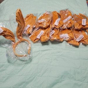 Set of 12 Flexible Rabbit Ears Easter Bunny Headbands NEW With BONUS Easter Book